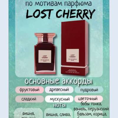 Духи по мотивам lost cherry лост черри том форд Profile Picture